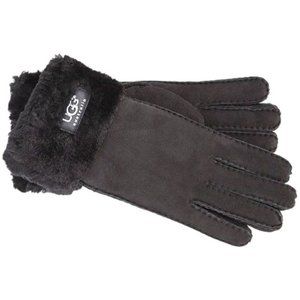 𝅺ugg Suede and Sheepskin Women's Gloves